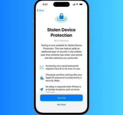 杭州苹果授权维修店分享被盗设备保护功能开启方法 