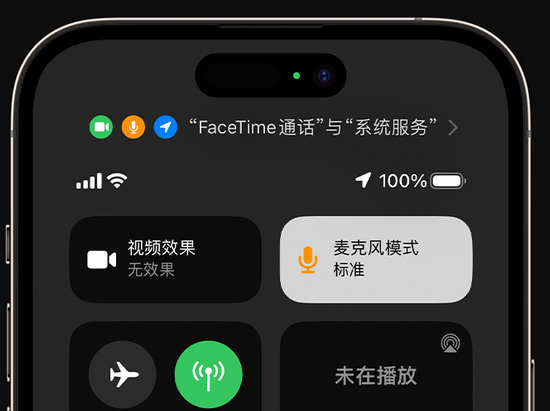 杭州苹果授权维修网点分享iPhone在通话时让你的声音更清晰 