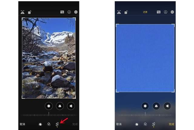 杭州苹果手机维修分享iPhone手机如何使用裁剪功能隐藏照片 